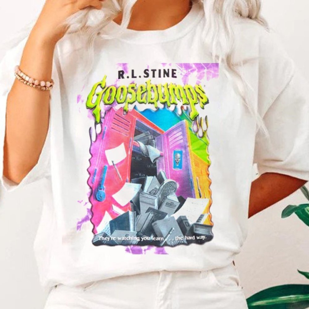 Goosebumps They Are Watching You Earn Shirt Horror Novella Fan Gift T Shirt